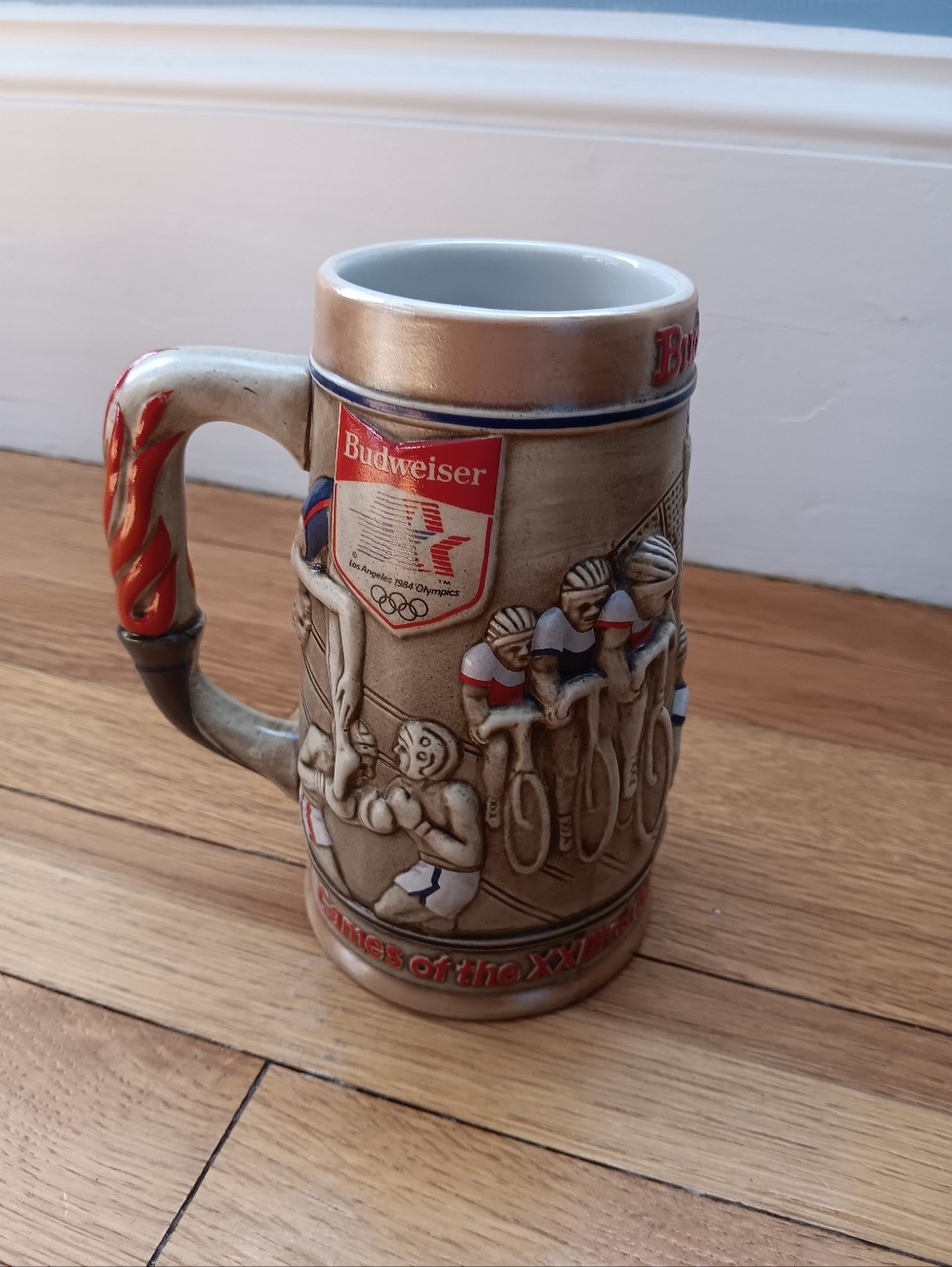 Budweiser Stoneware Stein